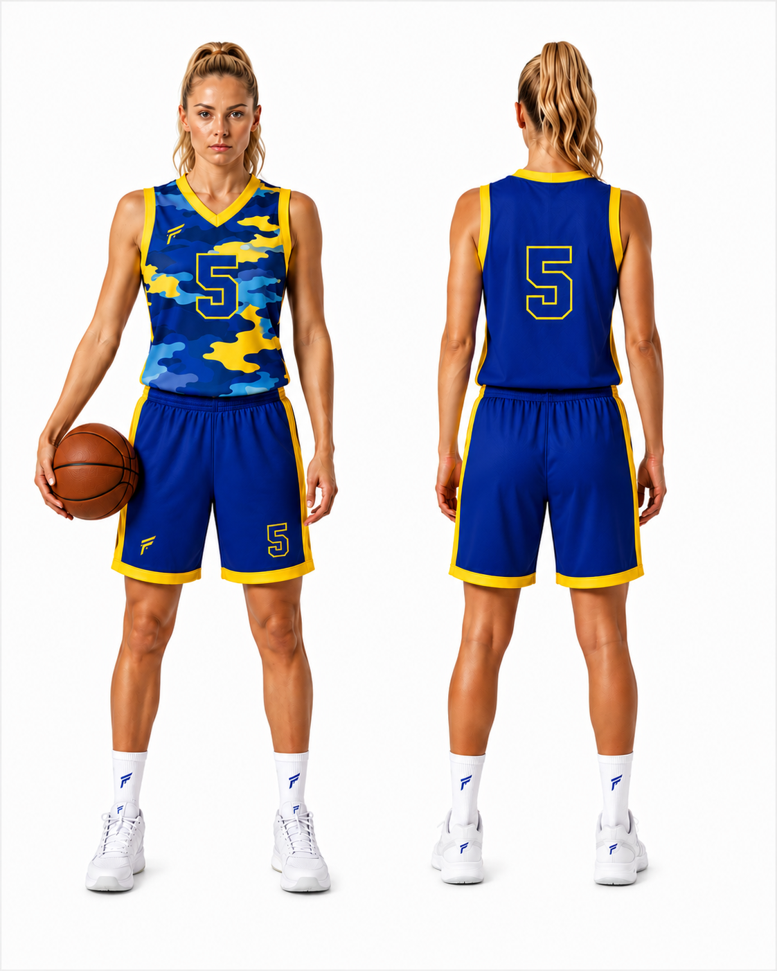 Basketball-Trikotset Frauen